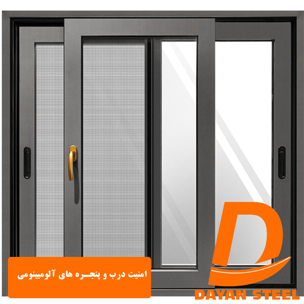 امنیت درب و پنجره های آلومیینومی