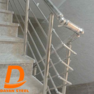 نرده استیل 5 خط