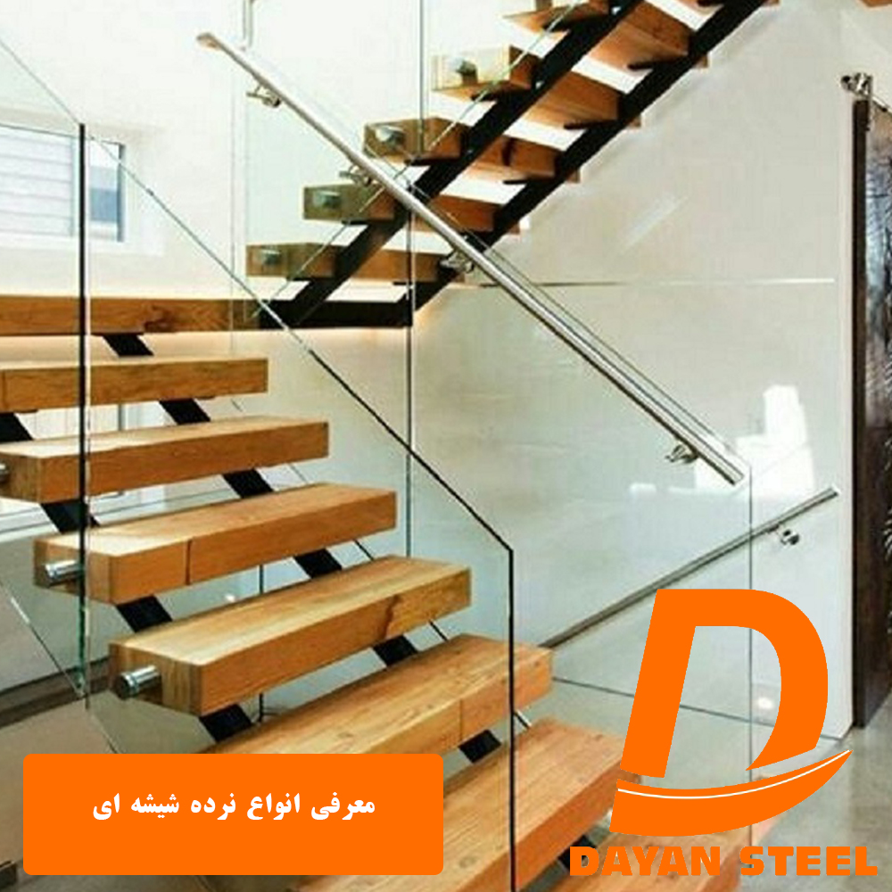 معرفی انواع نرده شیشه ای